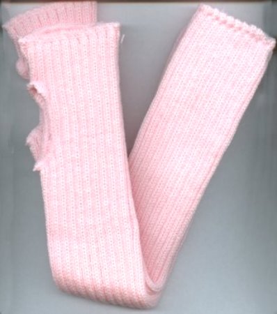 Beinwärmer rosa kurz